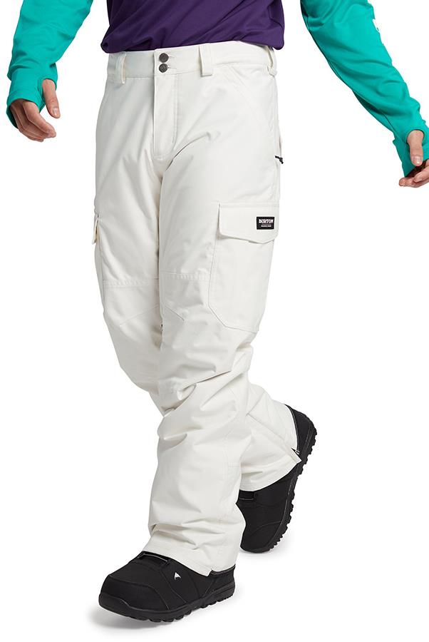 Burton Cargo Snowboard/Ski Pants M Stout White